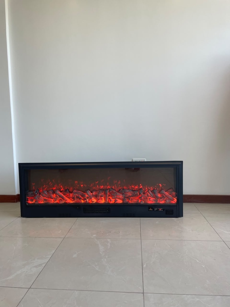 Front View Cozy glow Fireplace (1m by 180)