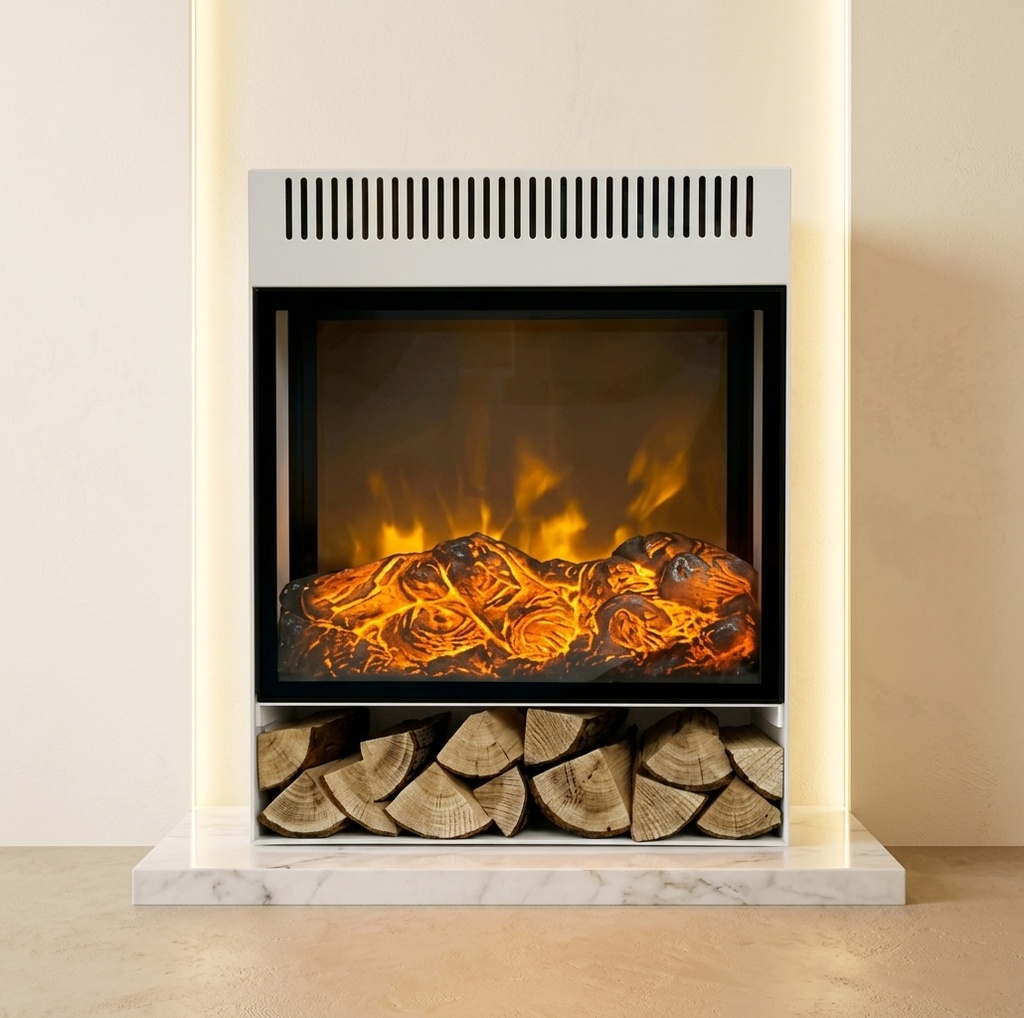 Premium 2-in-1 Fireplace Heater