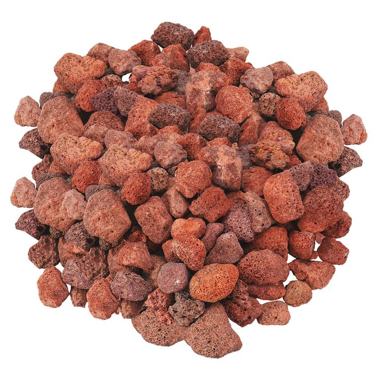Red Lava Rocks